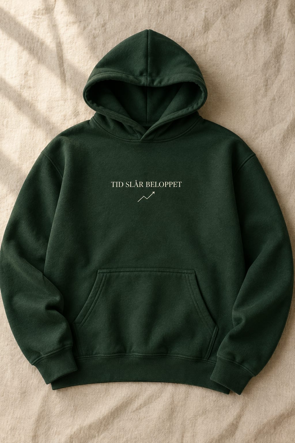 Tid slår beloppet – hoodie